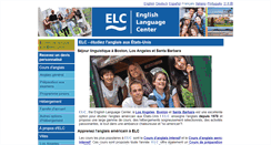 Desktop Screenshot of elc.anglais-usa.fr